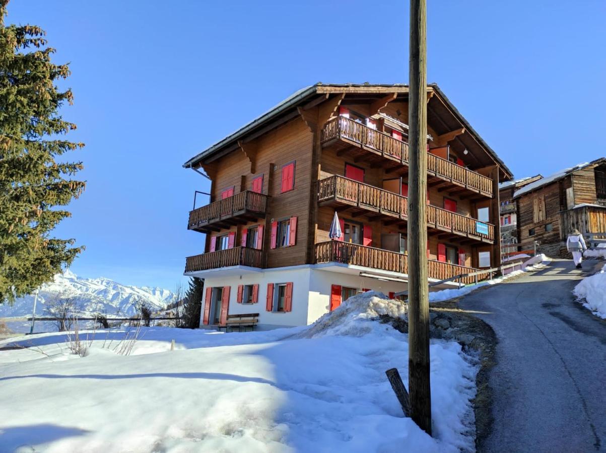 Apartment Mit Traumblick Im Haus Olympia Grächen Esterno foto