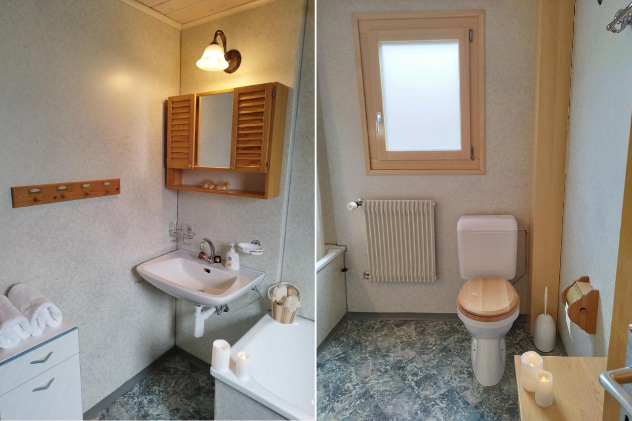 Apartment Mit Traumblick Im Haus Olympia Grächen Esterno foto